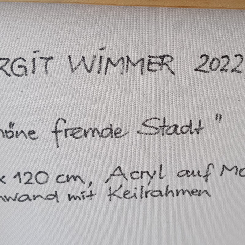 schöne fremde Stadt