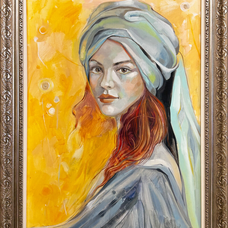 The girl with the turban