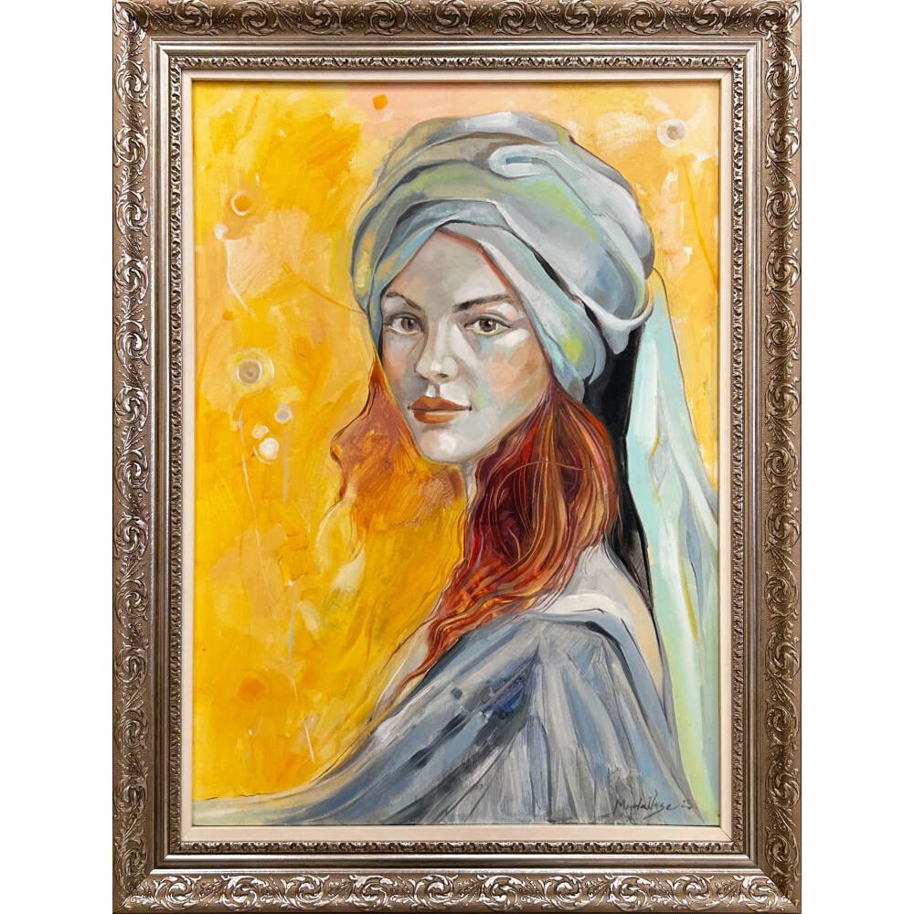 The girl with the turban